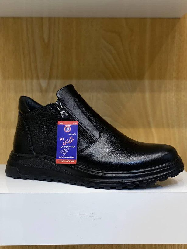 نیم بوت چرم طبیعی لویی ویتون